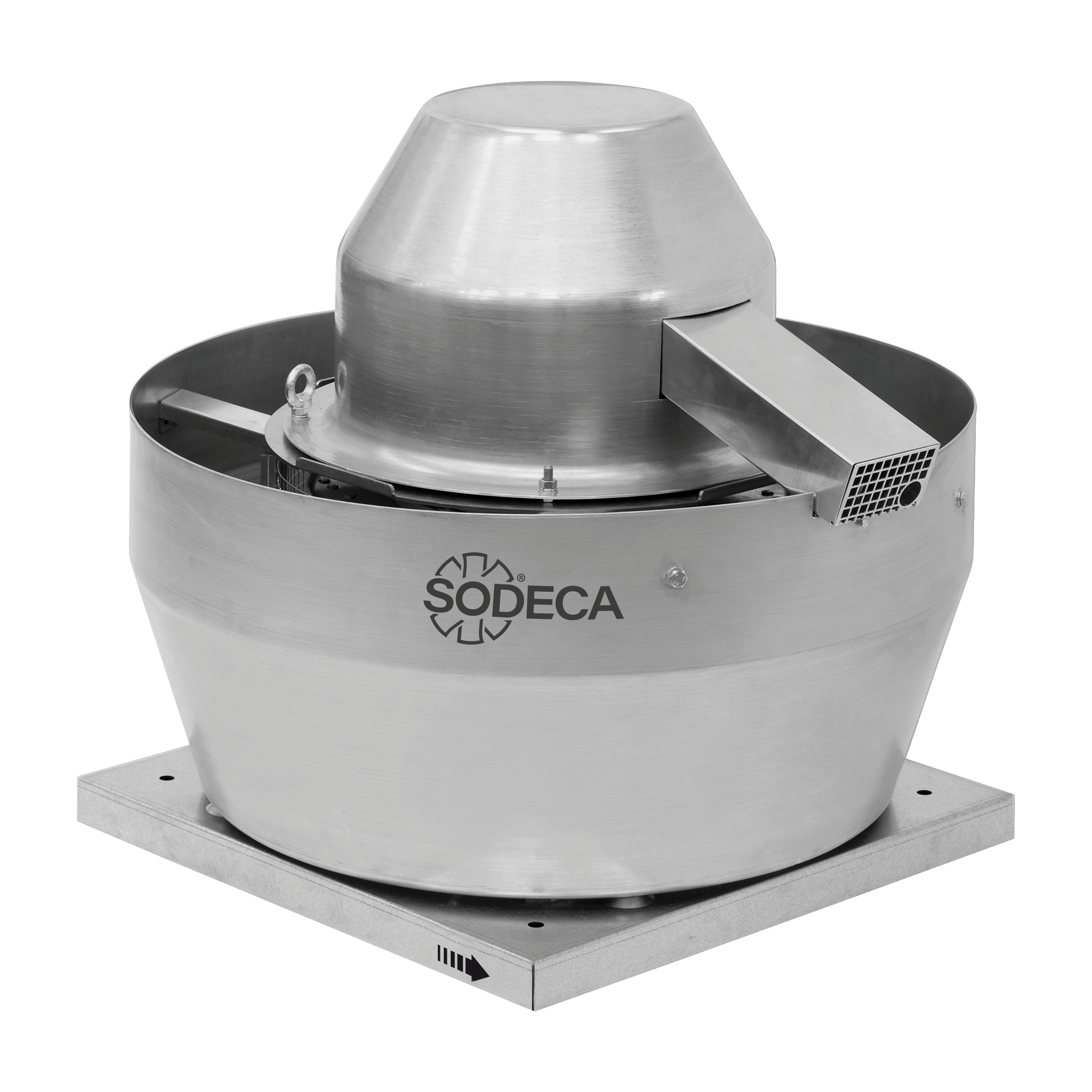 Extractor centrífugo de tejado CVT SODECA de SODECA