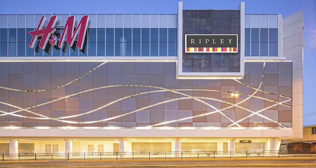 Fachada ventilada - Mall Vivo Coquimbo - Trespa Meteon 