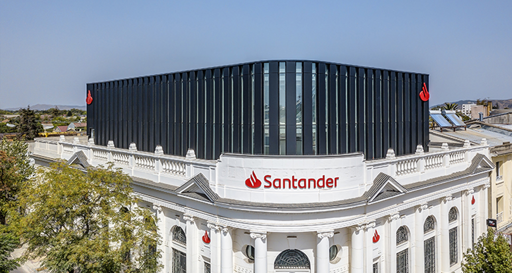 Fachada ventilada - Rehabilitación de edificio Santander de Talca