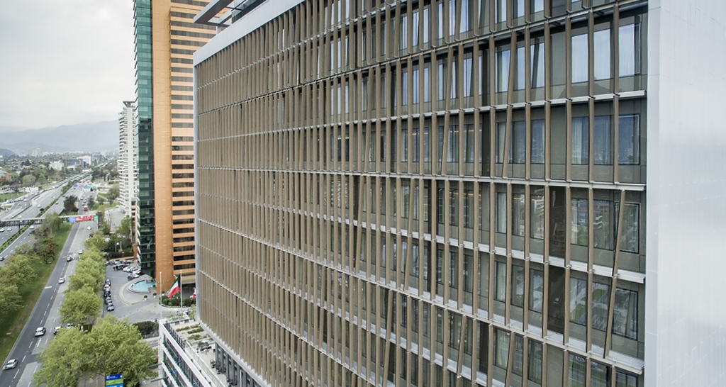 Trespa® en Hotel Courtyard by Marriott