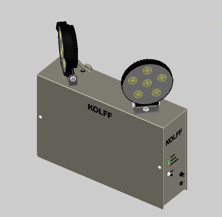 Luminaria De Emergencia Kolff ET 2001 LED